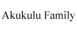 AKUKULU FAMILY