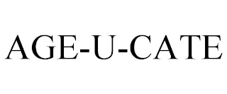 AGE-U-CATE