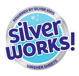 SILVER WORKS! POWERED BY SILVER IONS WASHER SHEETS