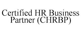 CERTIFIED HR BUSINESS PARTNER (CHRBP)