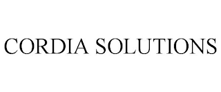 CORDIA SOLUTIONS