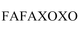 FAFAXOXO