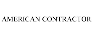 AMERICAN CONTRACTOR