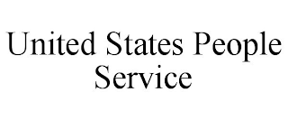 UNITED STATES PEOPLE SERVICE