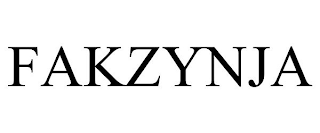 FAKZYNJA