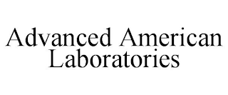 ADVANCED AMERICAN LABORATORIES