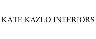 KATE KAZLO INTERIORS