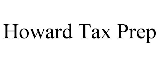 HOWARD TAX PREP