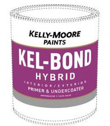 KELLY-MOORE PAINTS KEL-BOND HYBRID INTERIOR / EXTERIOR PRIMER & UNDERCOATER IMPRIMADOR Y CAPA BASE