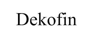 DEKOFIN