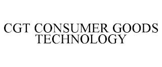 CGT CONSUMER GOODS TECHNOLOGY