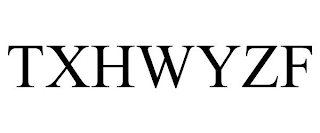 TXHWYZF