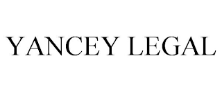 YANCEY LEGAL