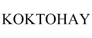 KOKTOHAY
