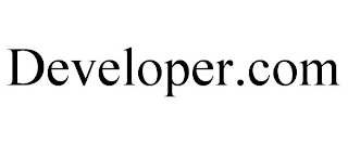 DEVELOPER.COM