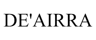 DE'AIRRA