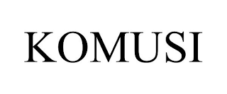 KOMUSI