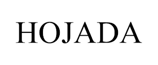 HOJADA