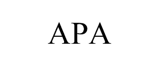 APA