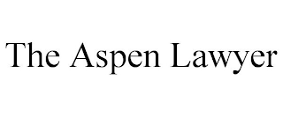 THE ASPEN LAWYER