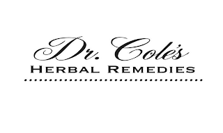 DR. COLE'S HERBAL REMEDIES