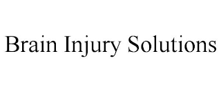 BRAIN INJURY SOLUTIONS