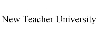 NEW TEACHER UNIVERSITY