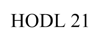 HODL 21