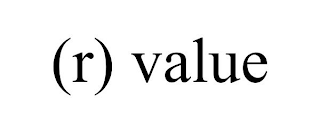 (R) VALUE