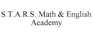 S.T.A.R.S. MATH & ENGLISH ACADEMY