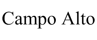 CAMPO ALTO