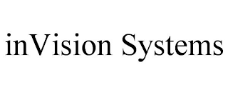 INVISION SYSTEMS