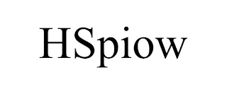 HSPIOW