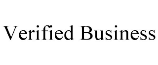 VERIFIED BUSINESS