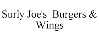 SURLY JOE'S BURGERS & WINGS