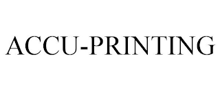 ACCU-PRINTING