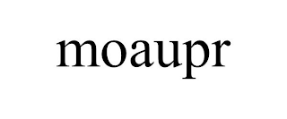 MOAUPR