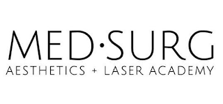 MED · SURG AESTHETICS + LASER ACADEMY