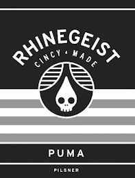 RHINEGEIST CINCY · MADE PUMA PILSNER