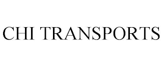 CHI TRANSPORTS