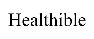 HEALTHIBLE