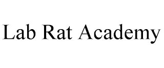 LAB RAT ACADEMY