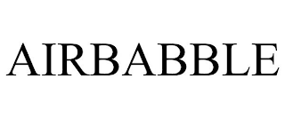 AIRBABBLE