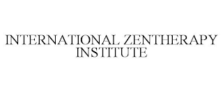 INTERNATIONAL ZENTHERAPY INSTITUTE