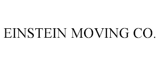 EINSTEIN MOVING CO.