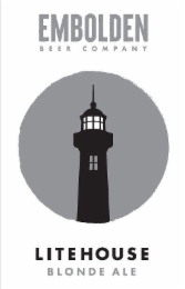 EMBOLDEN BEER COMPANY LITEHOUSE BLONDE ALE
