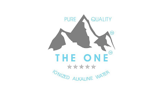 PURE QUALITY THE ONE IONIZED ALKALINE WATER