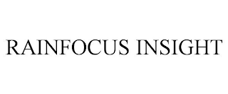 RAINFOCUS INSIGHT