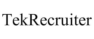 TEKRECRUITER