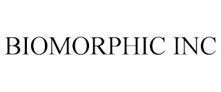 BIOMORPHIC INC